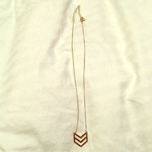 Gold-chain, Arrow Necklace